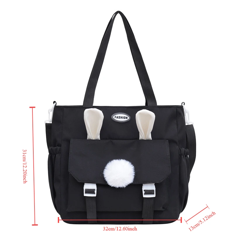Literary Fresh Student Handheld Korean Edition Simple Versatile Shoulder Bag Fashionable High Appearance Student Crossbody Bag