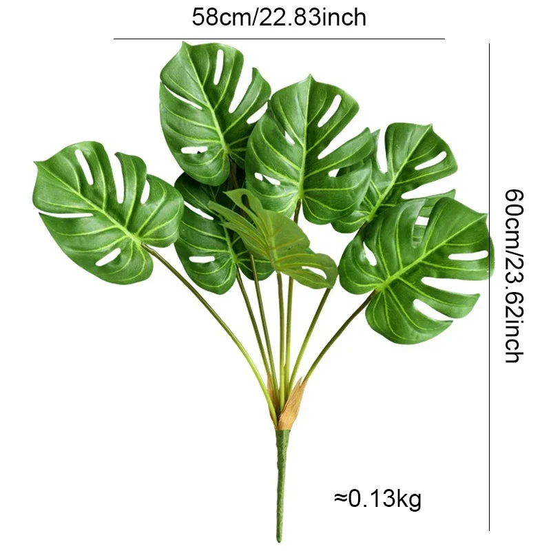 Tropical Artificial Palm Leaves Tree - Home Decor Accessory