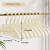 5pcs Adult Wide Shoulder Thickened Non-slip Clothes Hanger Household Clothes Rack Clothes Drying Rack Plastic Clothes Hanger 6