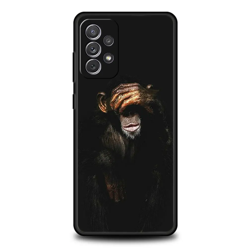 Cute and Playful Monkey Design Phone Case Cover