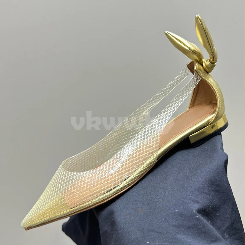

Summer 2024 New Style Lady Sandal Unique Hollow Design Rabbit Ears Decoration Female Shoes Elegant Fashion Sandals
