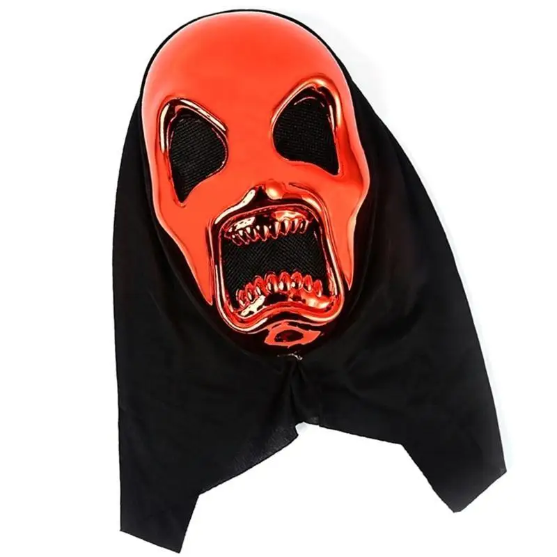 39BD Halloween-Schädel-Gesichtsmaske für Frauen, Mann, Cosplay, Partys, Maskerade-Maske, gruselige Totenkopf-Cosplay-Maske – Detail 7