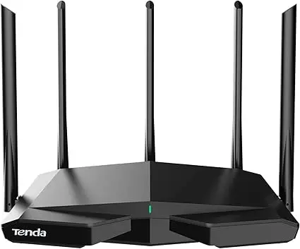 Tenda AXE5700 Wi-Fi 6E Router RX27 Pro Tri-Band Gigabit Wifi Mesh Router Wireless Wide Coverage New 6GHz Band Up to 200 Devices
