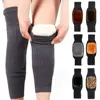Cold-proof Warm Knee Pads Windproof Elastic Thick Knee Protector with Straps Wraps Leg Thermal Leg Warmers Old Cold Legs 2
