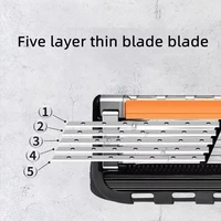 Xiaomi Men Manual Razor Five Layer Shaver Blade Men's Shaving Set Knife With Replaceable Blades 5 Blade Hair Removal 2