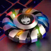 Metal Fidget Spinner Bearing R188 Fingertip Gyro Luminous with Hand Twisting Accessories Stress Toy for Adults Kids 2