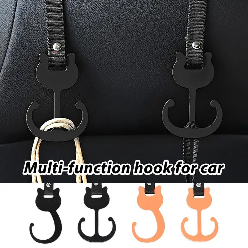 

Car Seat Hook Strong Load-Bearing storage clip 360 Degrees Rotatable Multifunctional Seat Hook Car Storage Interior Accessories