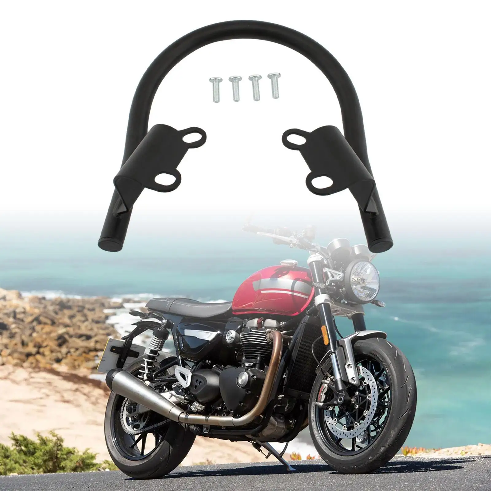 Motorcycle Luggage Rack Grab Rail For Street Scrambler 900 Spare Parts