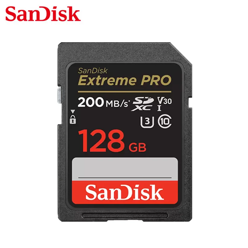 SanDisk Extreme PRO SDXC UHS-I ī, Ʈ SD ÷ ޸, C10 U3 V30, 4K UHD SD ī, 200 MB/s, 64GB, 32GB, 512GB, 256GB, 1TB