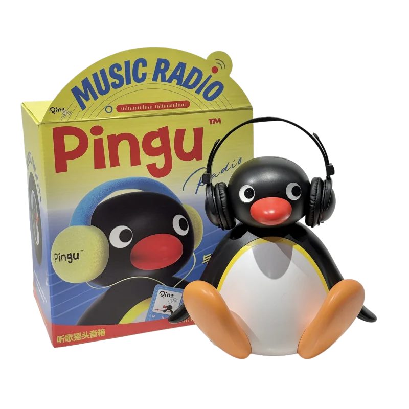 ピングー Bluetoothスピーカー Pingu Shake-Head Bluetooth Speaker Wireless - MarTUBE®︎
