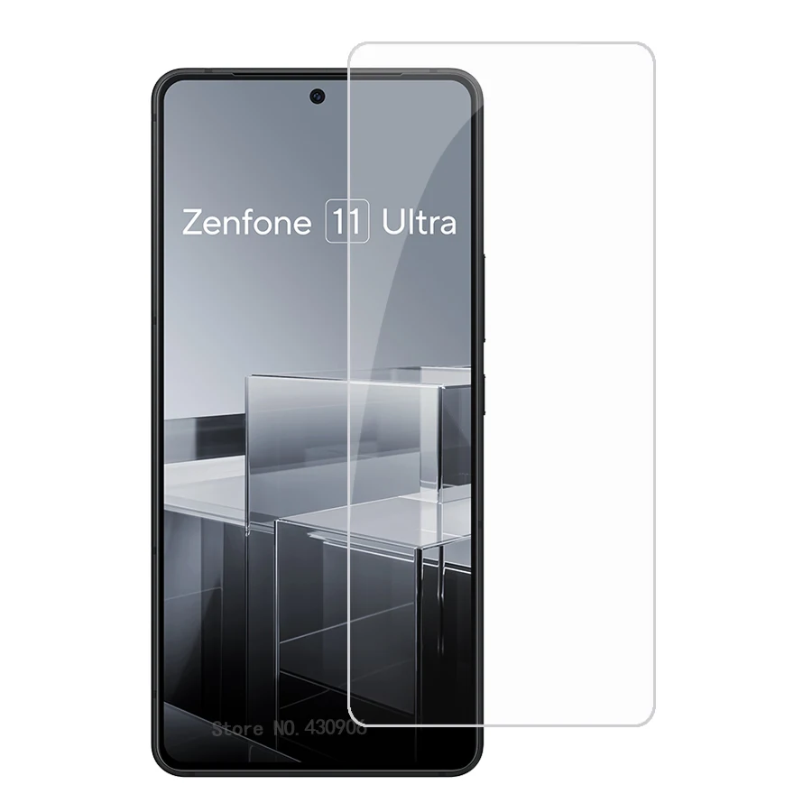 3-Piece Ultra-Clear Tempered Glass Screen Protector with Full Coverage and 9H Hardness