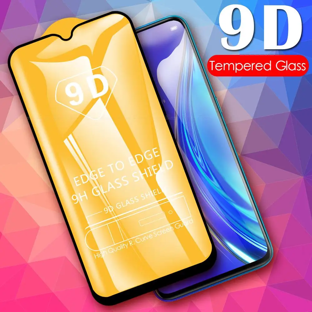 

9D Tempered Glass For Realme 9 9i 8 8i 8s 7 7i 6 6i 6s 5 Pro Plus 5i 5s 3 3i Screen Protector Full Cover Protective Glass Film