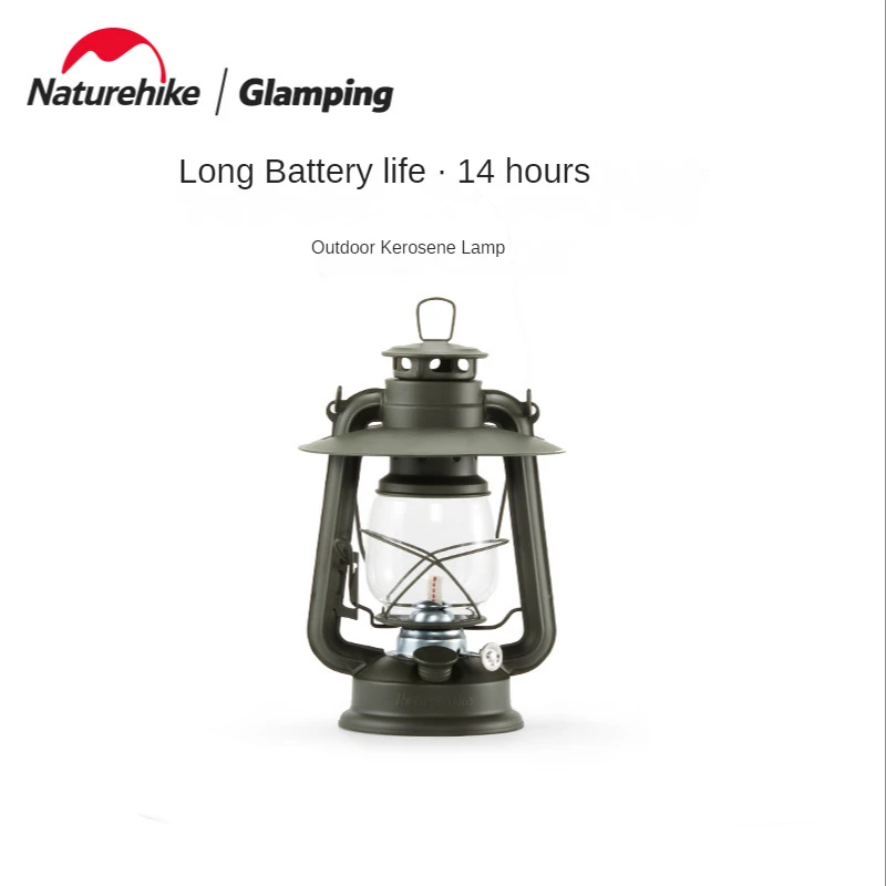 

Naturehike Outdoor Camping Kerosene Lamp Portable Camping Picnic Atmosphere Camp Hanging Light NH22ZM003