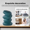 Nordic Spiral Flower Pot Flower Arrangement Container Aesthetic Dried Flower Vase Wavy Lines Minimalist for Home Kitchen Decor 1