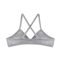 Soutiens-gorge en coton confortables pour femmes, style fin, bralette sans doublure, sexy, coupe triangle en V profond, dos croisé, soutien-gorge de beauté 5