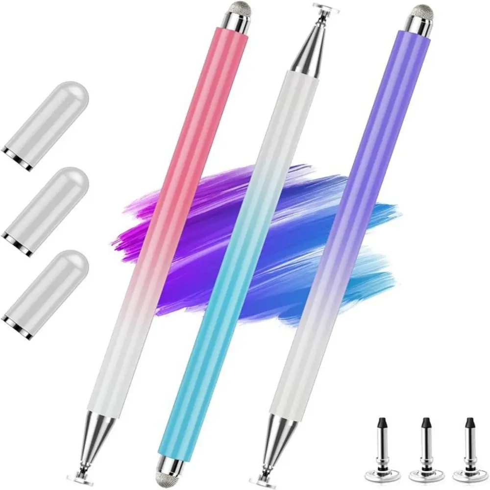 

Stylus Pens for Touch Screens Capacitive Stylus Pen Tablet with High Sensitivity Fiber Tip Compatible Universal Touch Screens