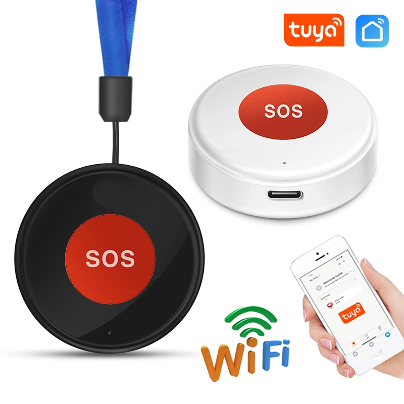 One Key Alarm SOS Panic Call Button