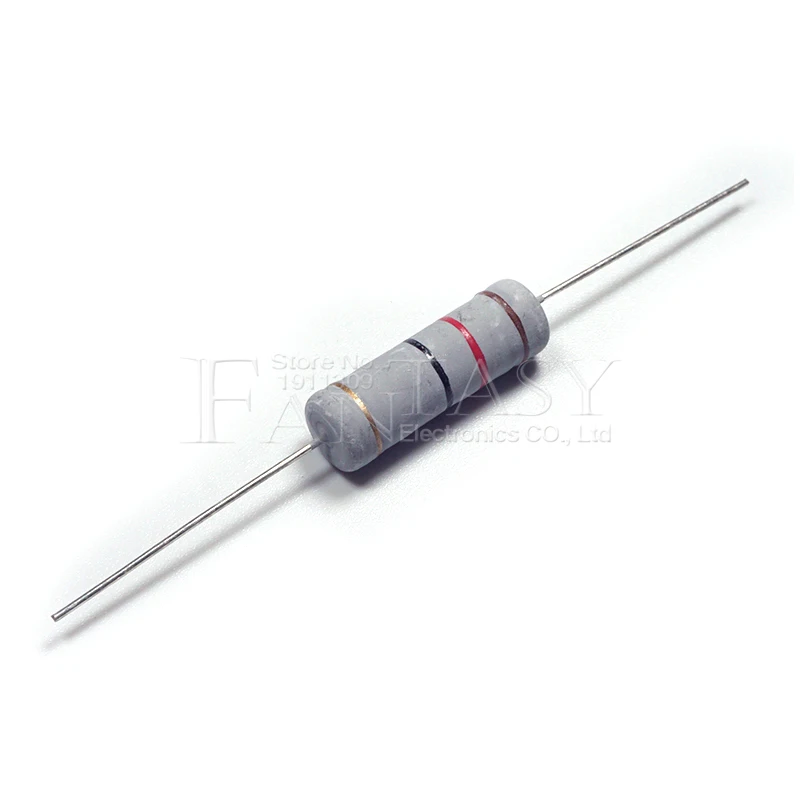 5W 5% Carbon Film Resistor 1R-1M 2.2R 10R 22R 47R 51R 100R 150R 470R 1K 4.7K 10K 47K 1 2.2 10 22 47 51 100 150 470 ohm 10pcs