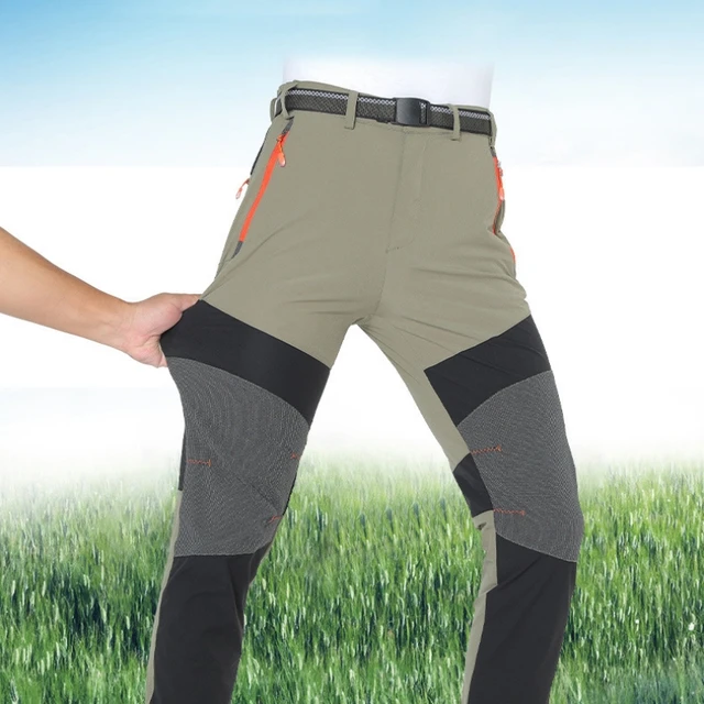 Pantalones elásticos de secado rápido para deportes al aire libre
