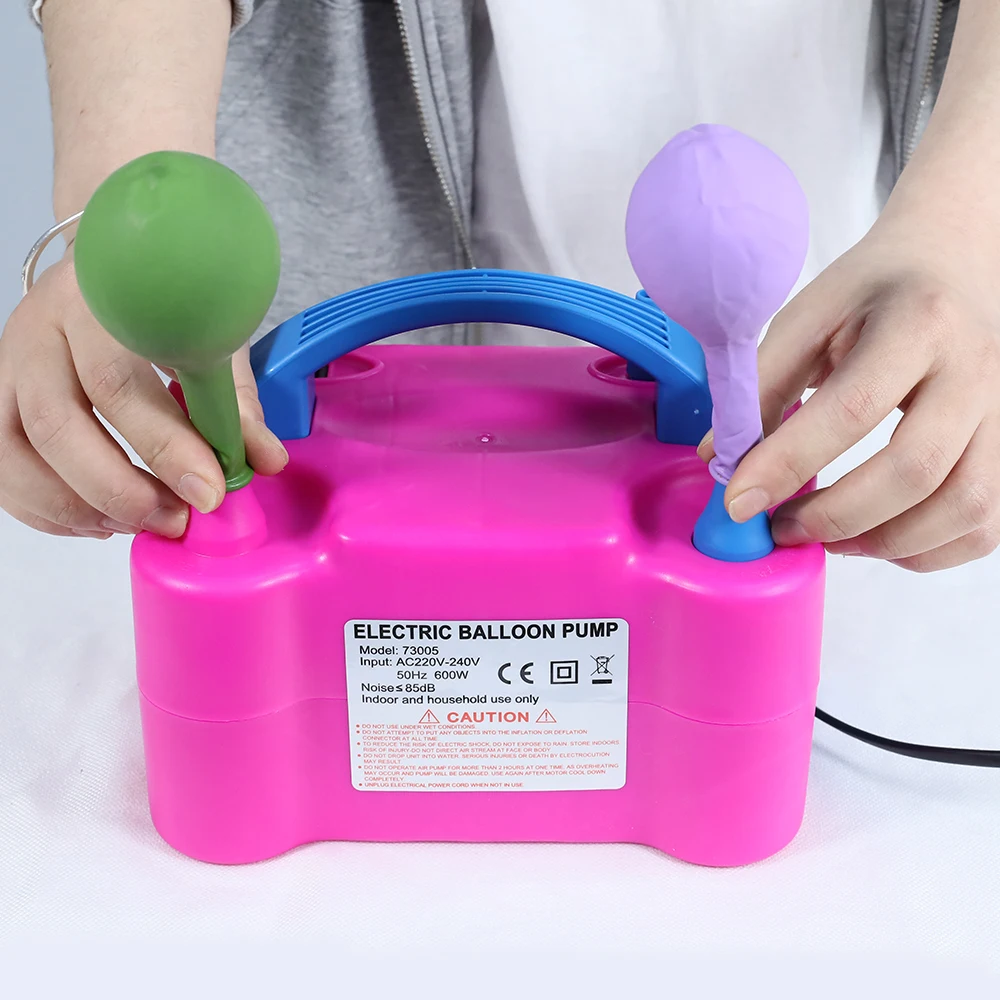 Pompe à ballon électrique aste, gonfleur pour la modélisation des  réservations et l'octroi de ballons - AliExpress