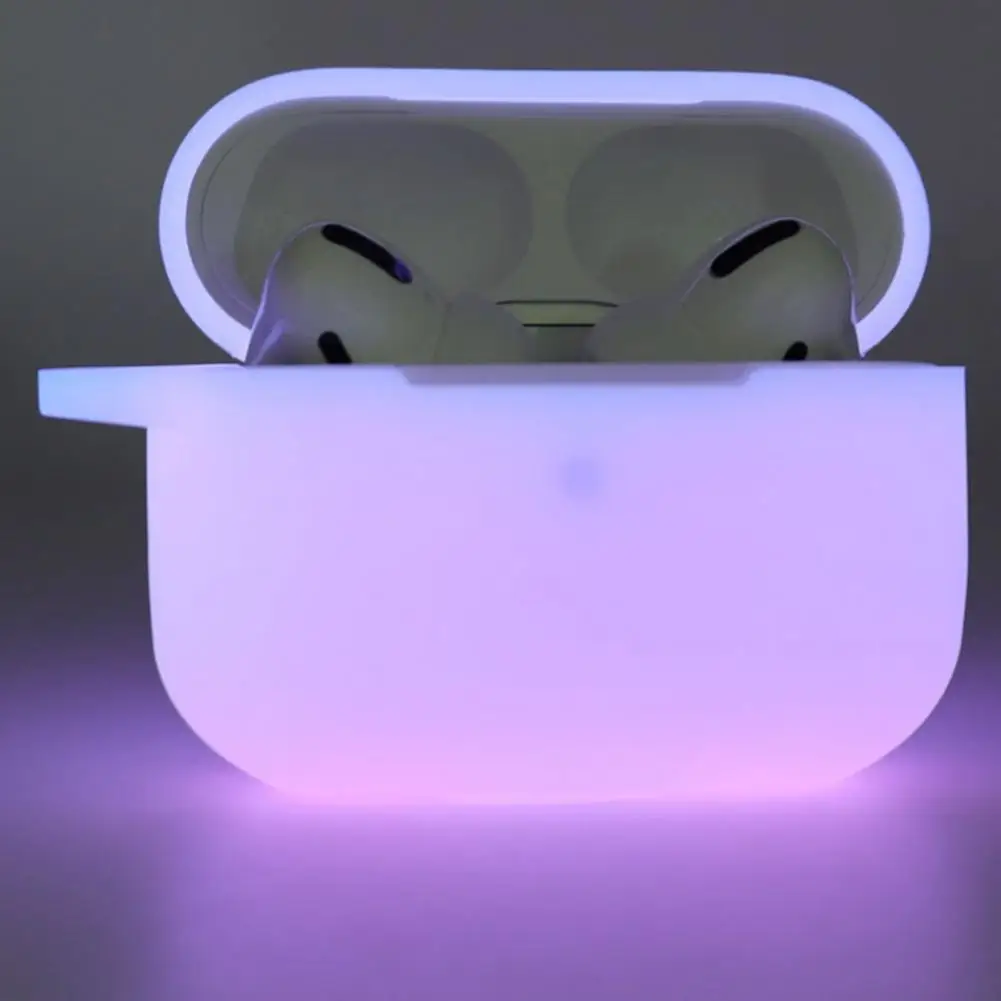 

Silicone Protective Earphone Cover Luminous Washable for Pro