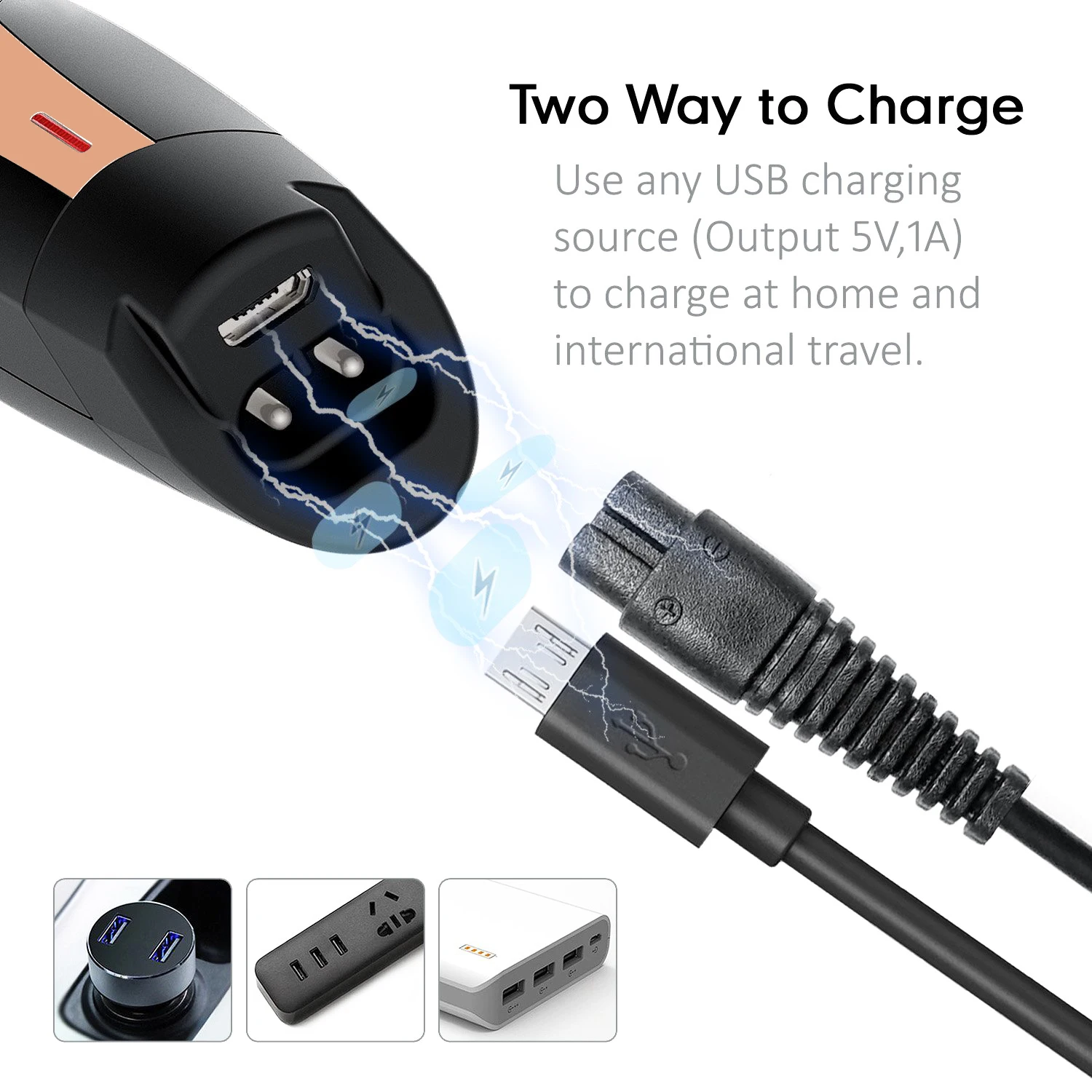 Professioneller Haarschneider für Glatzen für Männer, elektrisch, 0 mm, wiederaufladbar, Bartschneider, Friseur, Haarschnitt, Rasierer_voghion.com