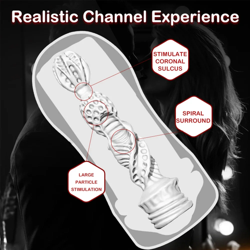 Vaginal Men Adults Sex Toys 4D Realistic Male Masturbator 18