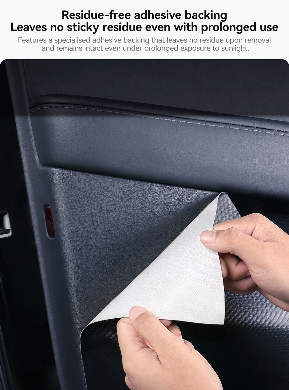 Car Door Anti-Kick Pad For Tesla Model 3 Y Juniper Highland Sticker Trim Kit Sid