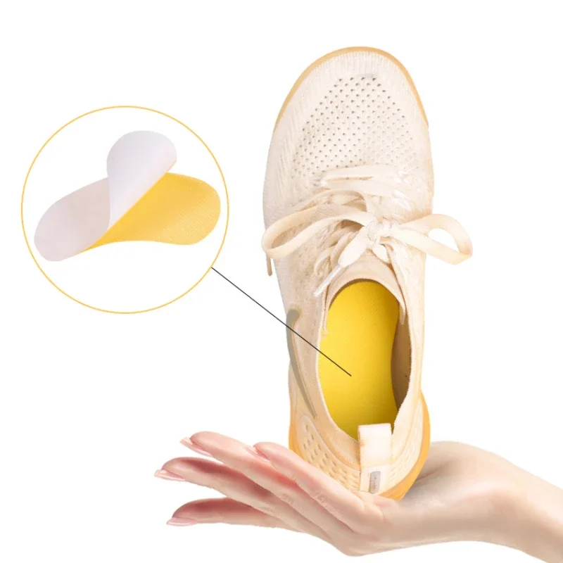 Shoe Odor Remover Patch 100pcs Shoes Odor Remover Deodorant Patch Lemon Athlete's Foot Soothing Insole Stickers Antibacterial Antiperspirant Foot Care