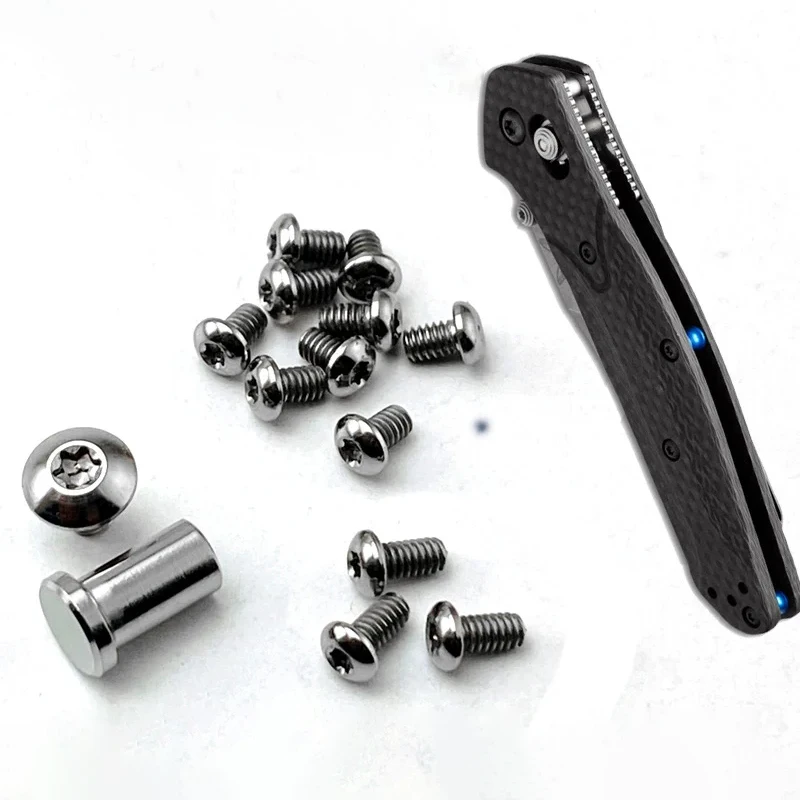 TitaniumAlloyFullSetofKnifeHandleScrewsKitforBenchmade