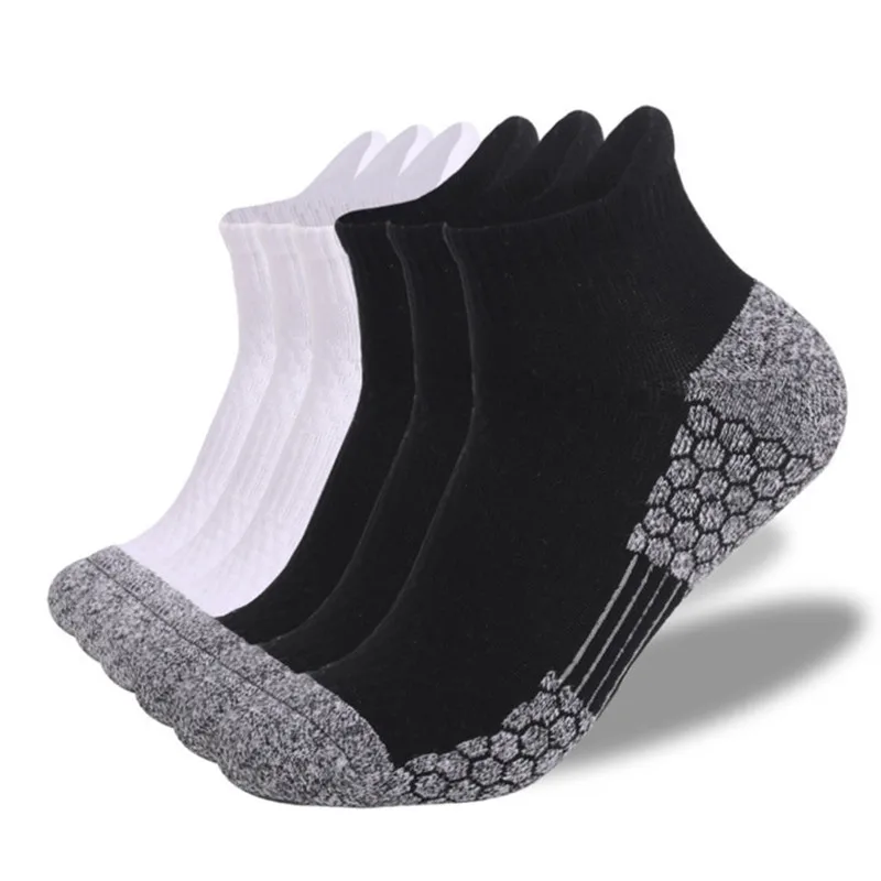 

Men's Hiking Thermal Socks Cotton Athletic Socks Cushioned Padded Anti Blister Outdoor Sports for Cycling, Running, Trekking