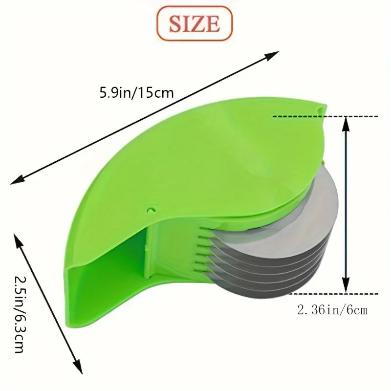 Stainless steel roller cutter for scallions and garlic vegetable shredder for ginger and garlic shredder slicer 1pc food slicer vegetable shredder
