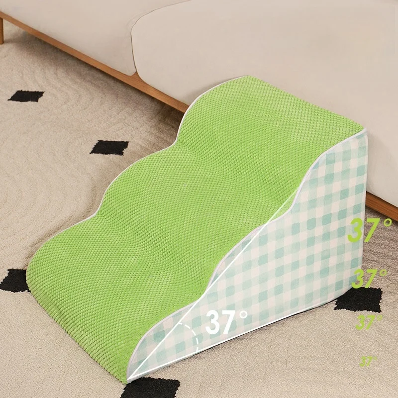 Pet Ramp Ladder Washable Non Slip 5Pcs for Dog Stairs