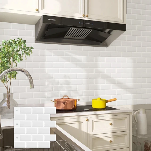 Mattonelle Adesive Cucina COMSTICKC Adesivi Per Piastrelle Da Cucina, Quadrati In PVC Verde Scuro Opaco, 10 Pezzi, Piastrelle Autoadesive Da Parete, 30 X 30 Cm Piastrelle Adesive Per Bagno