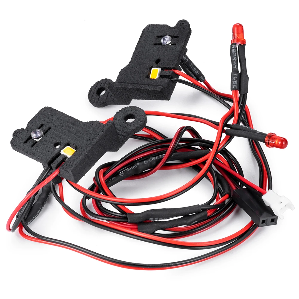 Axspeed LED-Scheinwerfer vorne und hinten Scheinwerfer Rücklichter Scheinwerfer rc Auto dekoration für 1/18 trx4m hohe Spur k10 f150 Teile – Detail 11