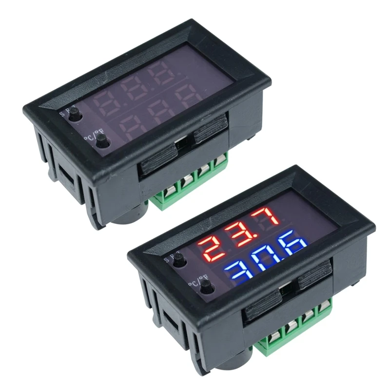 

Professional Digital LED Temperature Controller Cooling Heating Thermostat with NTC Probe Used for Industrial Dropship