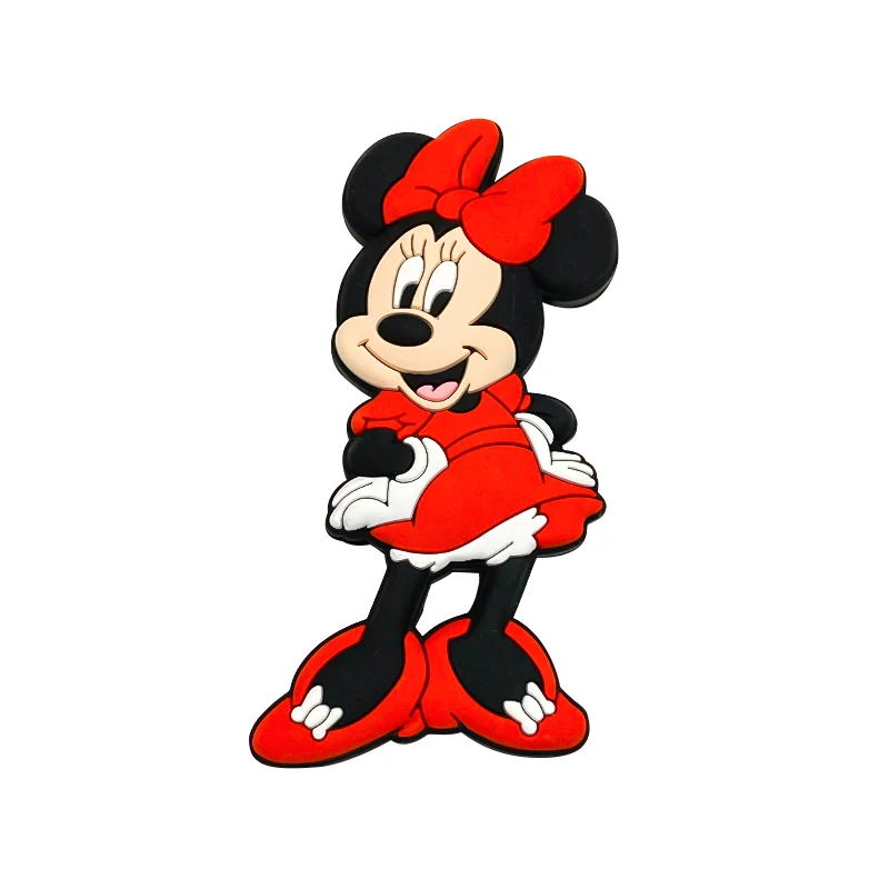 1pcs Silicone Disney Mickey Mouse Baby Teething Food Grade Cartoon Silicone For Necklaces Baby Teether Toy Nursing Gifts teething toys,teething beads,teething toy tethers,baby silicone accessories
