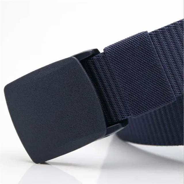 Automatic BuckleLight Comfortable Non-metal Military  NylonBelt Outdoor Hunting Multifunctional Tactical CanvasBelt High Quality 5