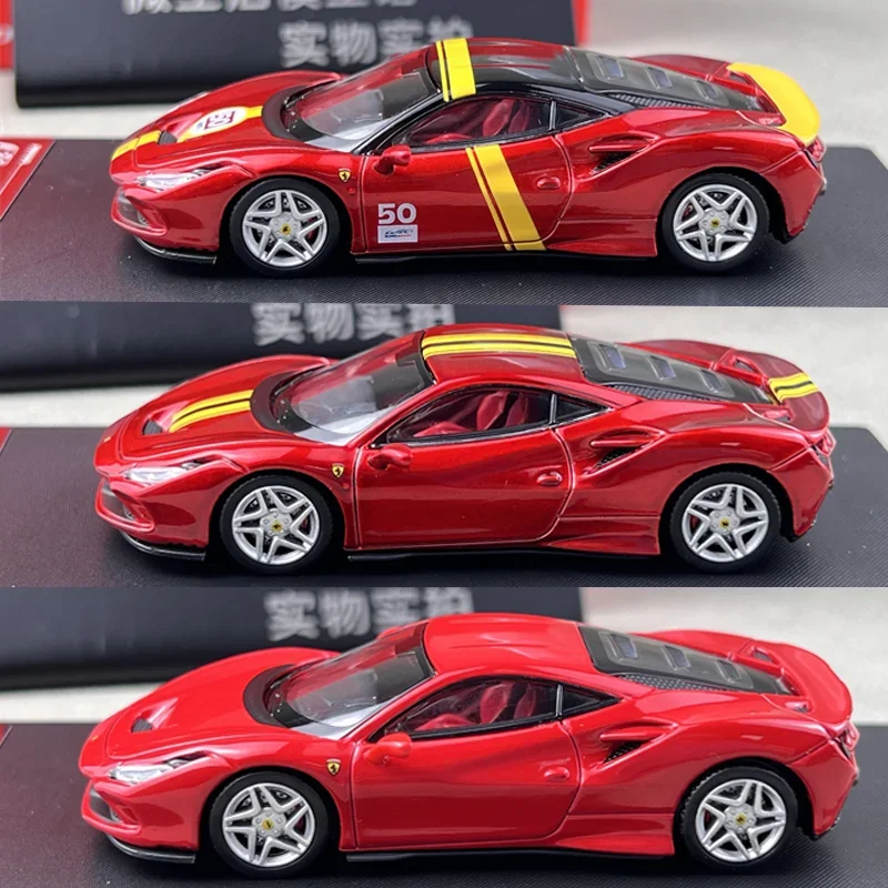 Ferrari F8 tributo 1/64 ミニカー XF 1:64 Ferrari F8 Tributo Alloy Die-Cast Sport Vehicle
