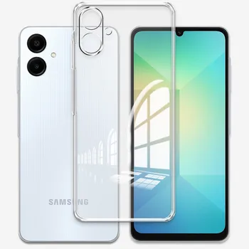 Per Samsung Galaxy A06 Custodia Trasparente Custodia morbida in silicone per Samsung A06 A 06 SM-A065F/DS Coque Cover posteriore antiurto Funda