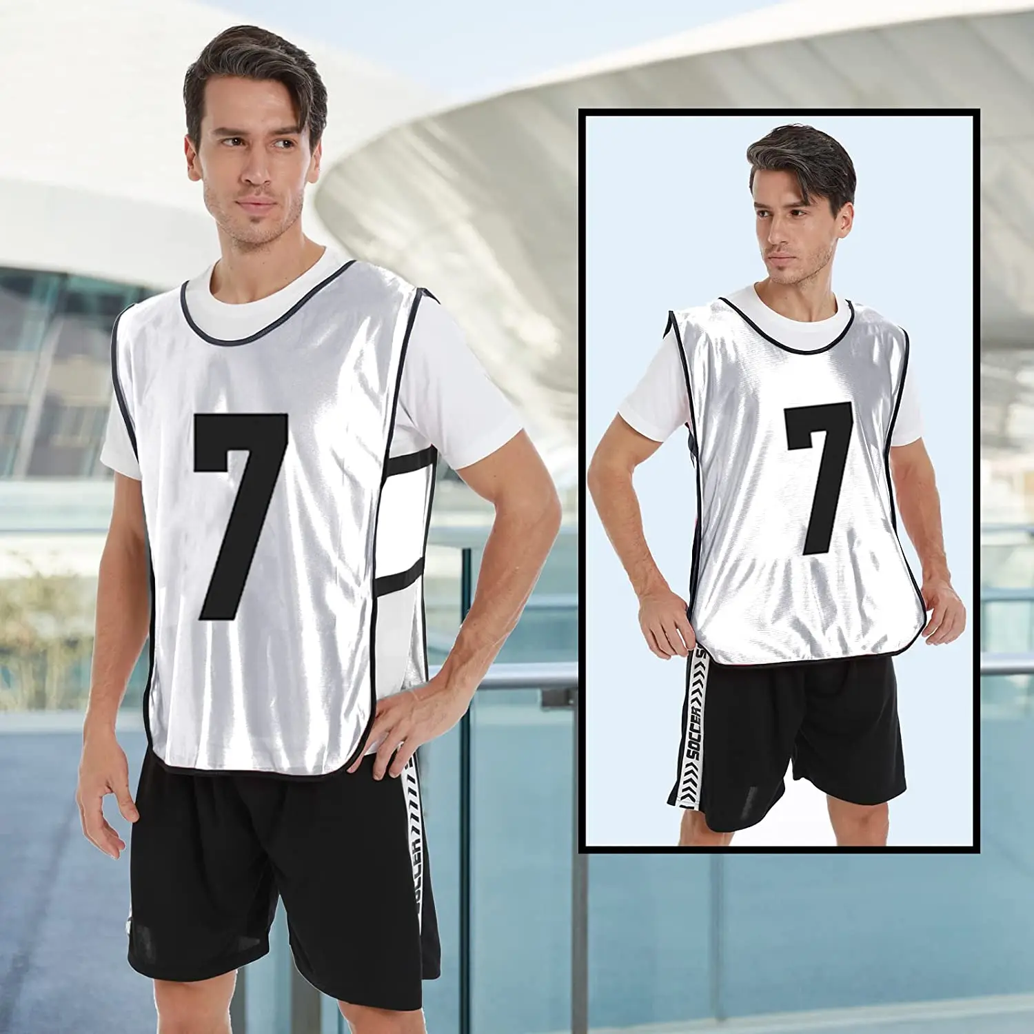 Grand Maillot De Baseball Champro BS16 Blanc Pour Jeune, Taille L, Avec épingle Noire Eb119