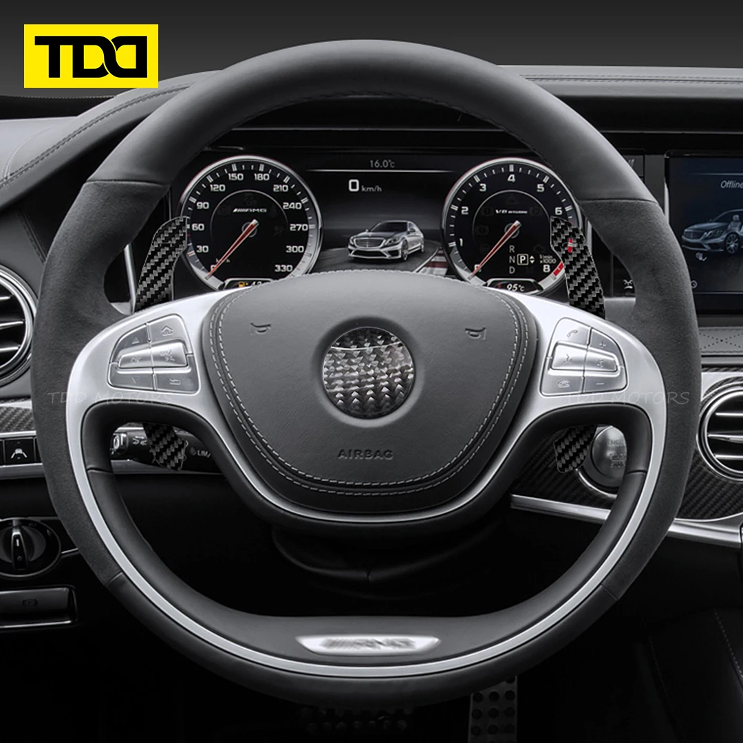 TDD Magnetic Paddle Shifters for Mercedes Benz A Class W176 C W204 E W212 CLA C117 GLA X156 SLK 2011-2015 CLS W218 2011-2013