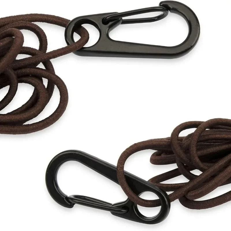 Zinc Alloy Key Carabiner Black Keyring Hanging Buckle No Easy Lose Color Burrless Key Chain Buckle Metal Keychain Accessories