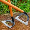 Heavy-Duty Manganese Steel Handheld Hoe - Perfect For Gardening, Weeding & Soil Loosening Must-Have Tool For Your Garden Arsenal 4