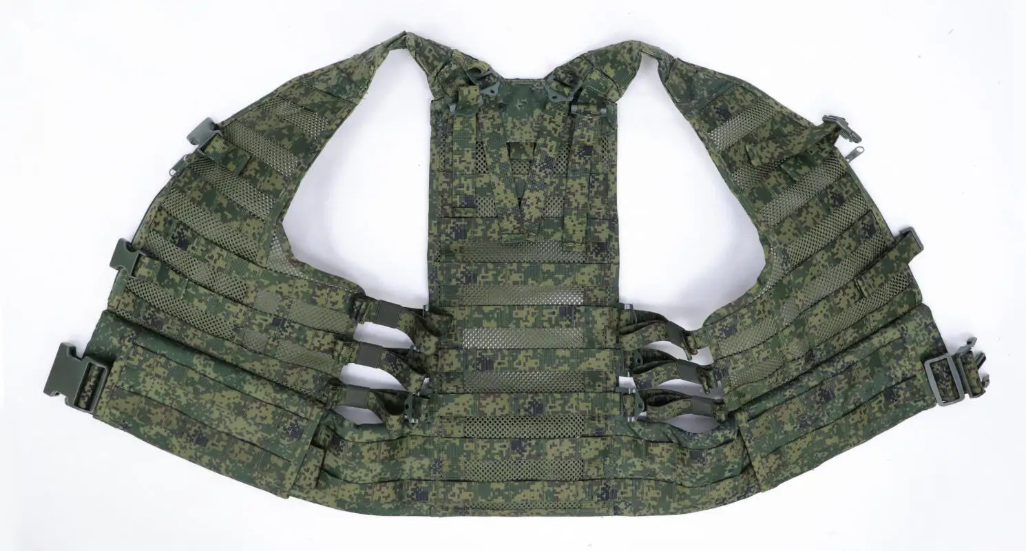 Russische dritte Generation Gen 3 6Sh117 PKM Schießkampfausrüstungsset Hüfttasche Granatentasche Walkie-Talkie-Tasche Magazintasche – Detail 5