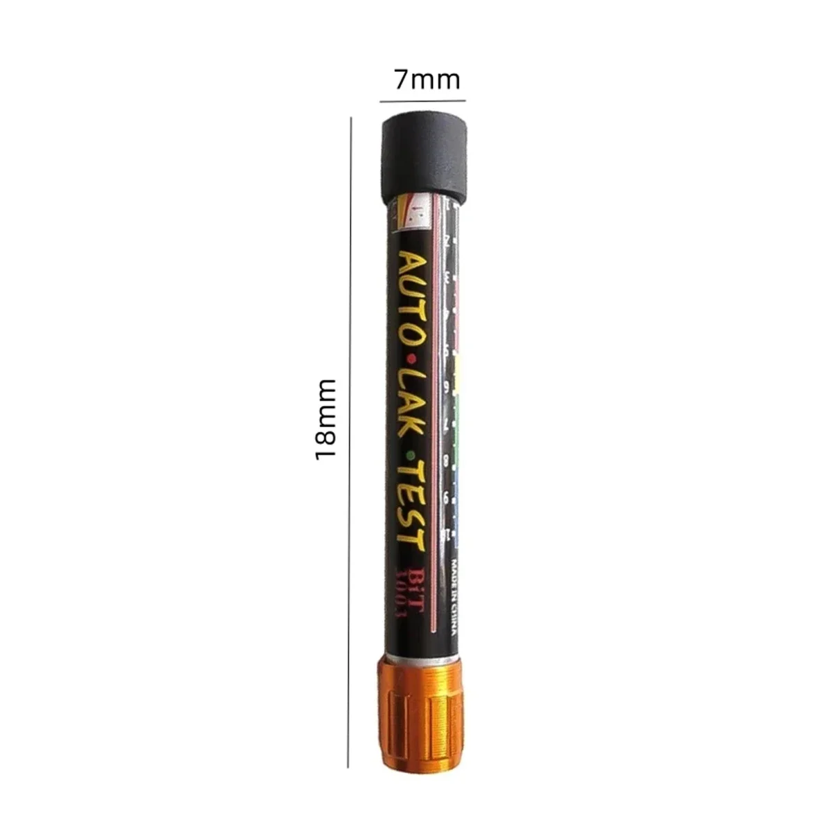 Auto Body Damage Detector Paint Thickness Tester Pen with Magnetic Tip Scale Indicator Car Paint Coating Tester Car Accessories 6