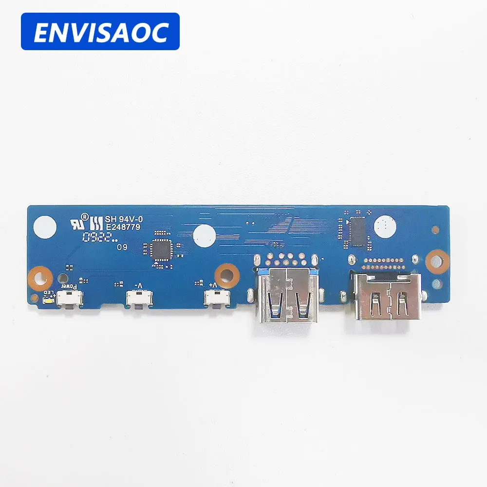 

Для ноутбука Lenovo IP Flex 3 Chrome 15IJL7 HDMI-совместимый USB-разъем аудио интерфейс плата питания nb6265 _ ub_v3 5C50S25310