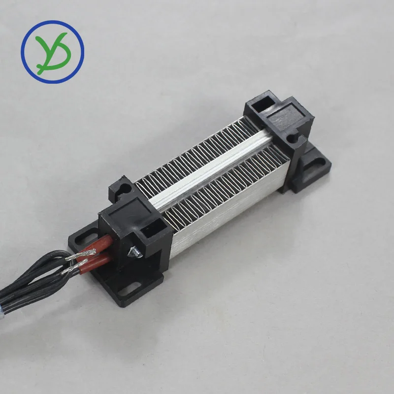 Insulated PTC ceramic air heater Electric heater 100W AC DC 220V 98x32mm