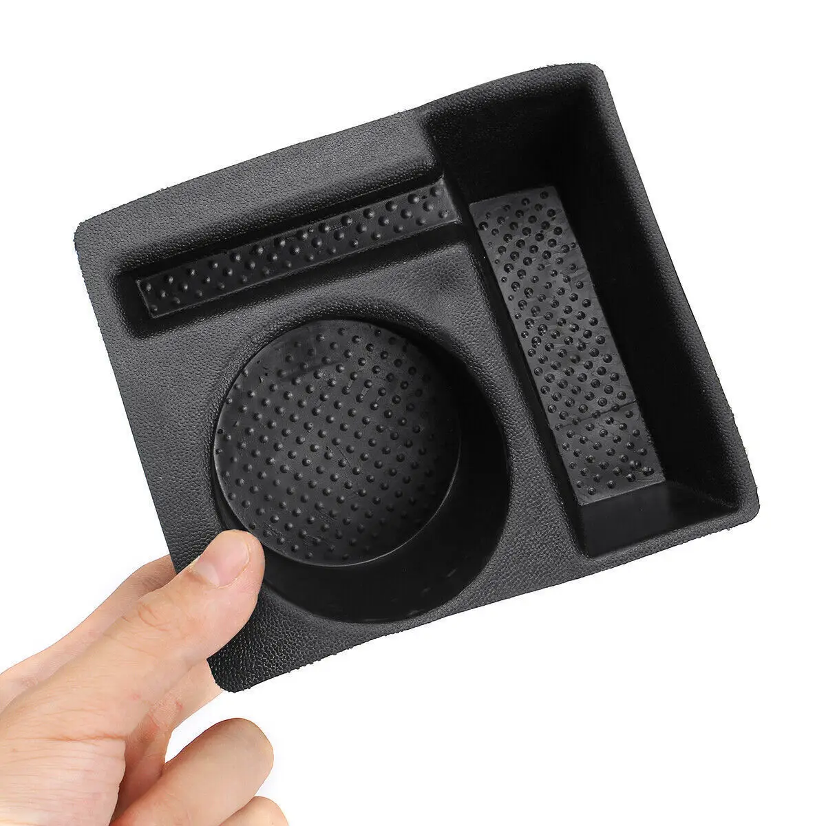 사이드 도어 컵 홀더 + CITROEN DS3 2009-2016 용 중앙 컵 캔 홀더 자동차 액세서리 내구성 컵 홀더 블랙 ABS 삽입