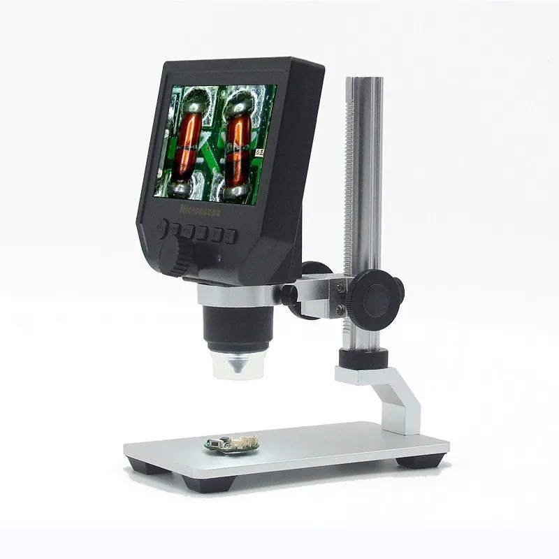 

1-600x Digital Electronic Microscope Portable 3.6MP VGA Microscopes 4.3"HD LCD Pcb Motherboard Repair Endoscope Magnifier Camera